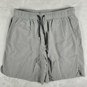Legends Luka‎ Shorts Men's Large Gray Unlined 7" Inseam Run Gym Athletic Active